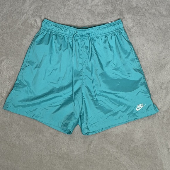 Nike Men's Club Woven Flow Shorts Teal Lined Drawstring Size Small NEW W/ TAGS! - Picture 2 of 12
